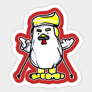 Trump Chicken #trumpchicken Sticker